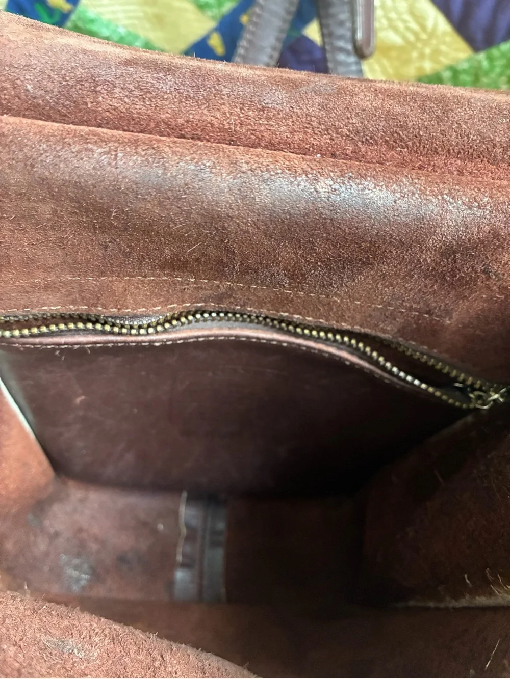 Vintage Coach Murphy bag mahogany